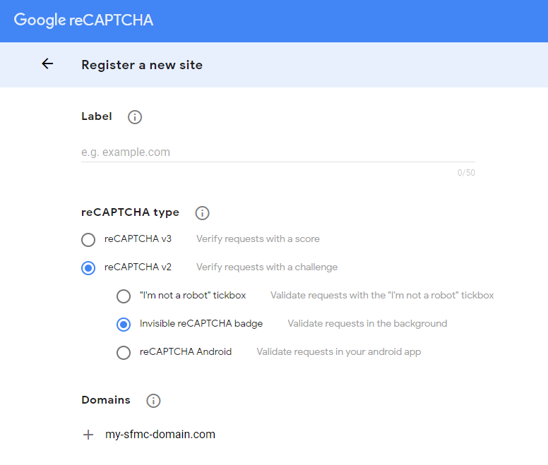 Google reCAPTCHA and Ninja Forms